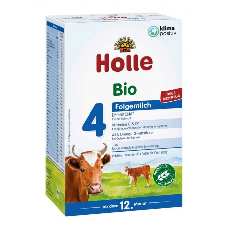 MLEKO NASTĘPNE KROWIE 4 DLA NIEMOWLĄT OD 12 MIESIĄCA BIO 600 g - HOLLE