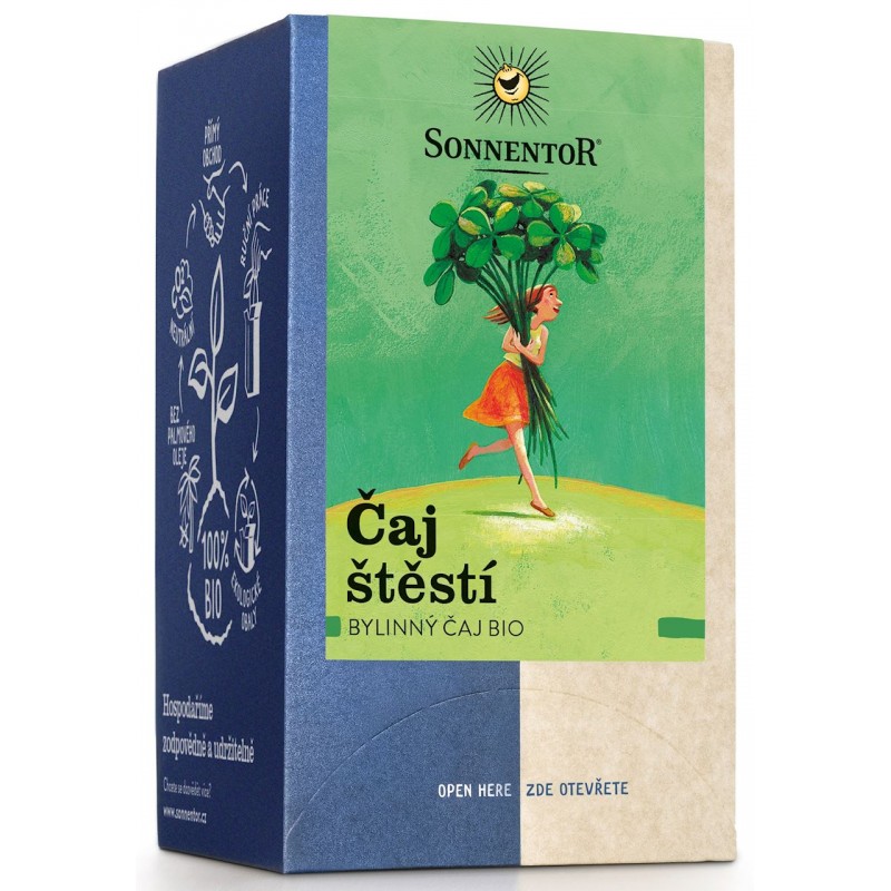 HERBATKA ZIOŁOWA SZCZĘŚCIE (FORTUNE HERBAL) BIO (18 x 1,5 g) 27 g - SONNENTOR