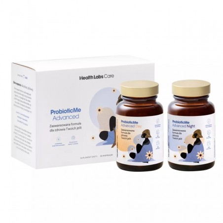 KAPSUŁKI NA WSPARCIE PRACY JELIT (PROBIOTIC ME ADVANCED) 60 szt. (30 szt. x 2) - HEALTH LABS CARE