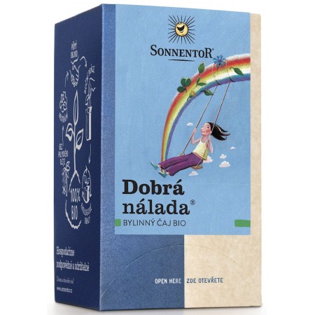HERBATKA ZIOŁOWA DOBRY HUMOR (GOOD MOOD) BIO (18 x 1,5 g) 27 g - SONNENTOR