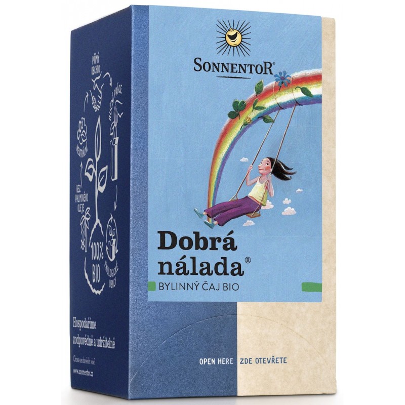 HERBATKA ZIOŁOWA DOBRY HUMOR (GOOD MOOD) BIO (18 x 1,5 g) 27 g - SONNENTOR