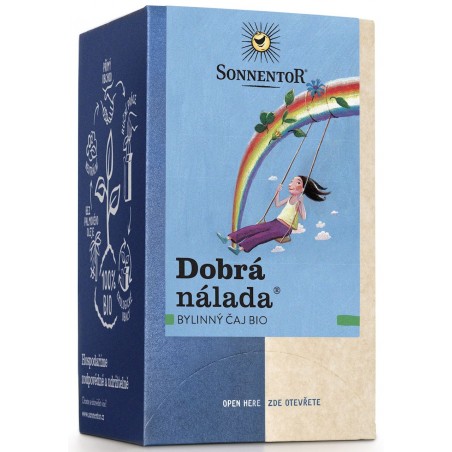 HERBATKA ZIOŁOWA DOBRY HUMOR (GOOD MOOD) BIO (18 x 1,5 g) 27 g - SONNENTOR