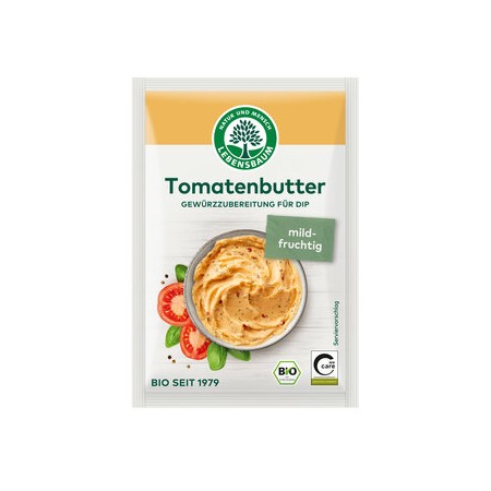 PRZYPRAWA POMIDOROWO - ZIOŁOWA DO MASŁA BIO 8 g - LEBENSBAUM