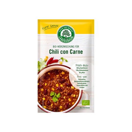 FIX DO CHILI CON CARNE BIO 30 g - LEBENSBAUM