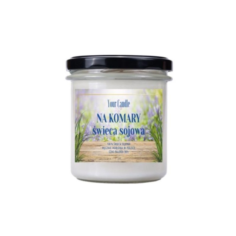 ŚWIECA SOJOWA NA KOMARY 300 ml - YOUR CANDLE (PRODUKT SEZONOWY)