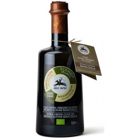 OLIWA Z OLIWEK EXTRA VIRGIN BIANCOLILLA BIO 500 ml - ALCE NERO