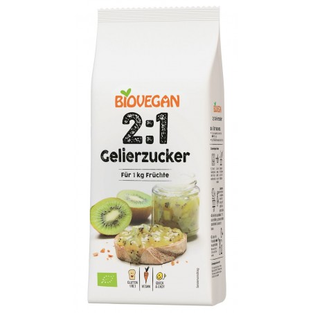 CUKIER ŻELUJĄCY 2:1 BIO 500 g - BIOVEGAN