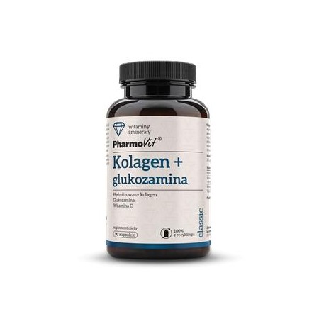 KOLAGEN + GLUKOZAMINA 90 KAPSUŁEK 68,9 g - PHARMOVIT (CLASSIC)