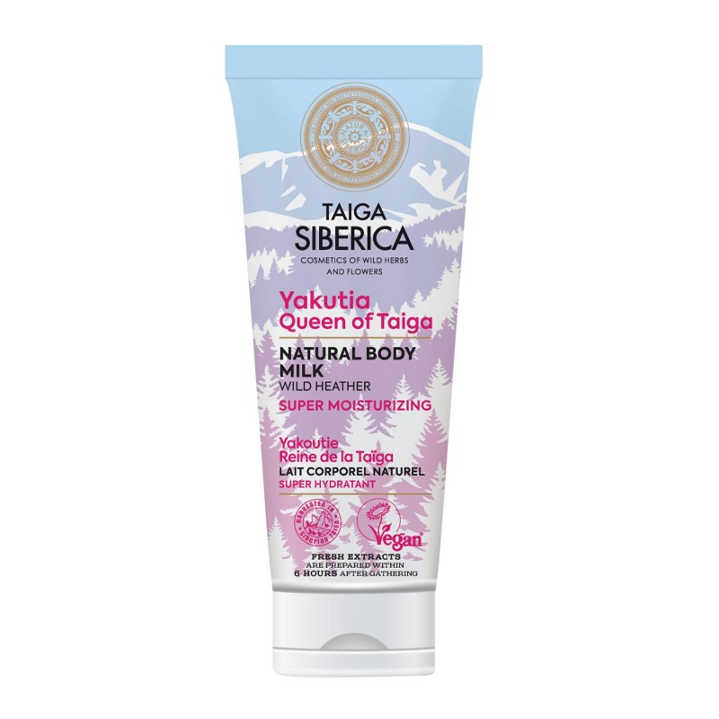 MLECZKO DO CIAŁA NAWILŻAJĄCE EKSTRAKT Z RÓŻY DAURYJSKIEJ 200 ml - NATURA SIBERICA (TAIGA)