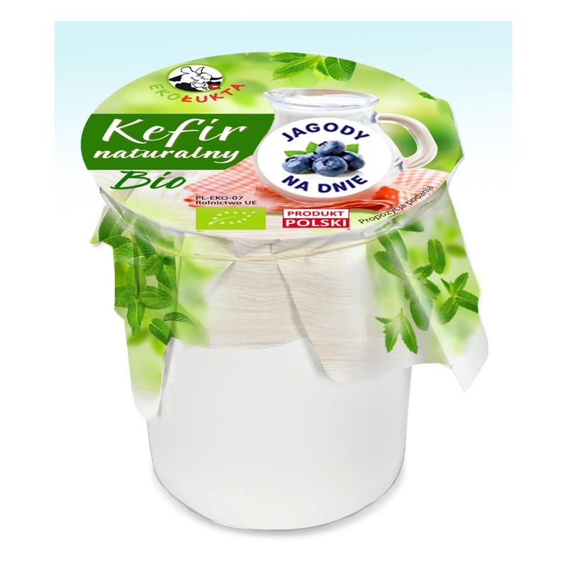KEFIR Z JAGODAMI BIO 300 g - EKO ŁUKTA