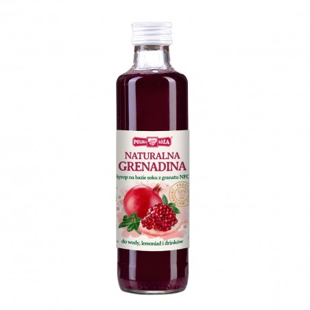 SYROP DO DRINKÓW I KOKTAJLI GRENADINA 250 ml - POLSKA RÓŻA