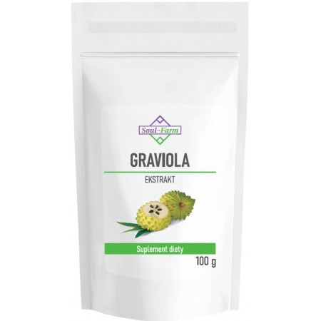 GRAVIOLA EKSTRAKT PROSZEK 100 g - SOUL FARM