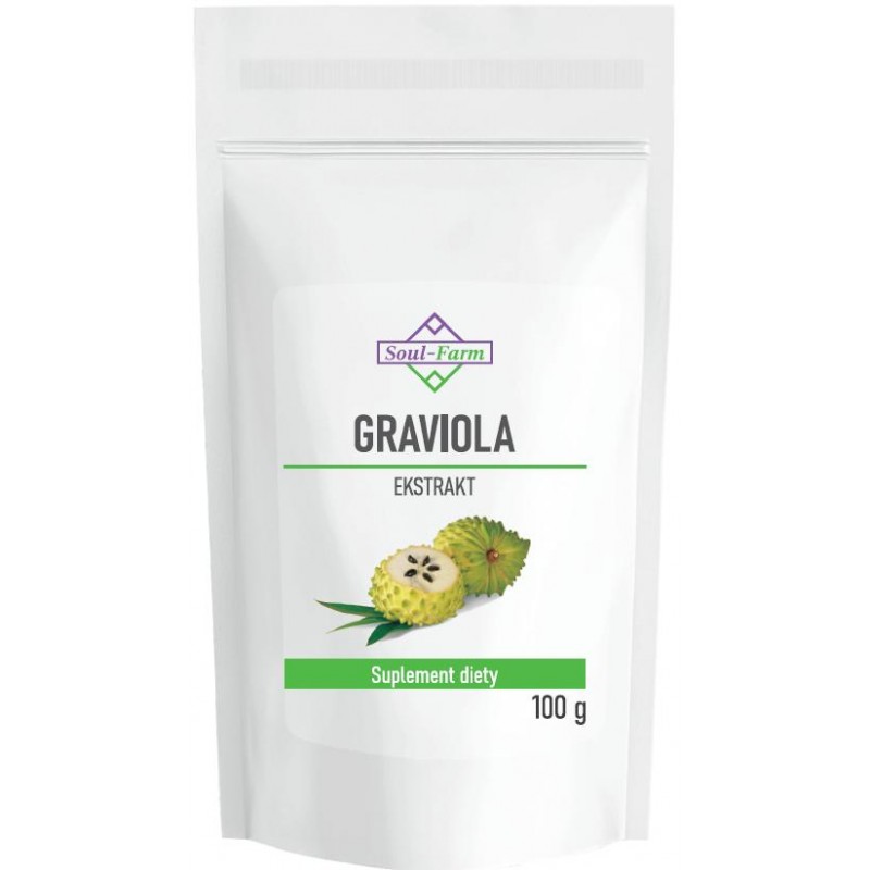 GRAVIOLA EKSTRAKT PROSZEK 100 g - SOUL FARM