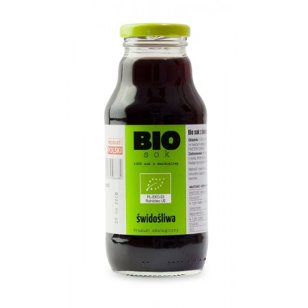 SOK ZE ŚWIDOŚLIWY NFC BIO 330 ml - KAMIONNA
