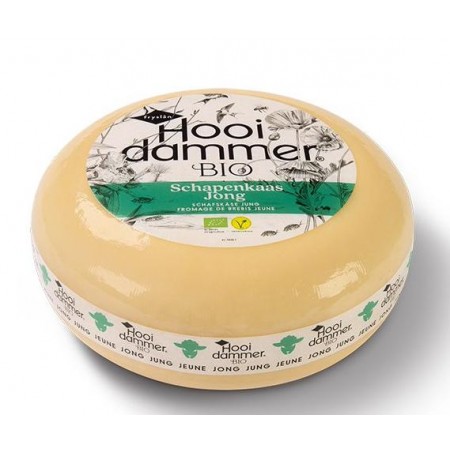 OWCZY SER YOUNG (KRÓTKO DOJRZEWAJĄCY) (50 % TŁUSZCZU W SUCHEJ MASIE) BIO (około 4,5 kg) - HOOIDAMMER