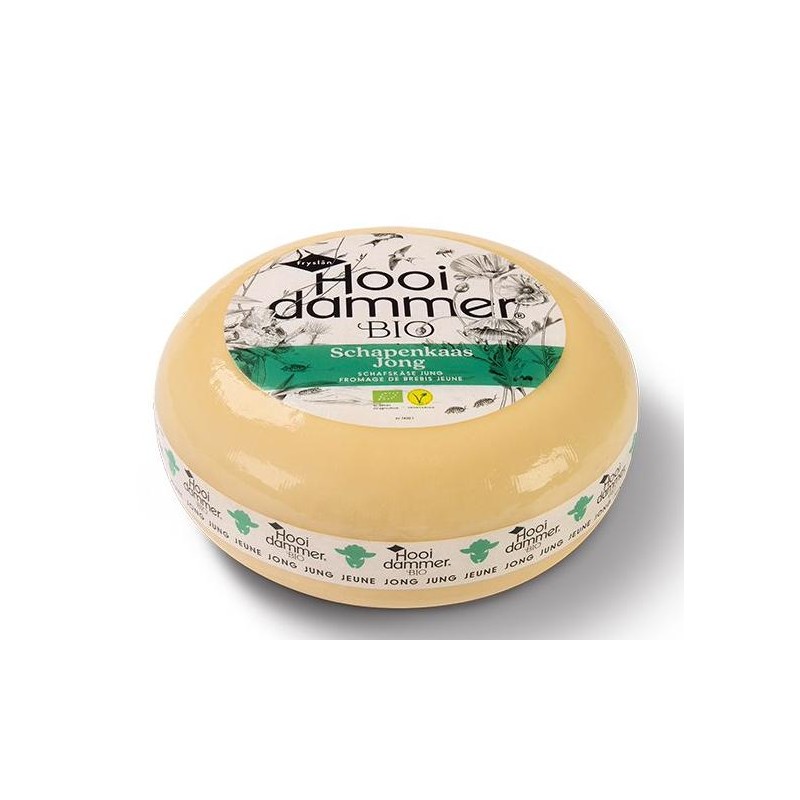 OWCZY SER YOUNG (KRÓTKO DOJRZEWAJĄCY) (50 % TŁUSZCZU W SUCHEJ MASIE) BIO (około 4,5 kg) - HOOIDAMMER