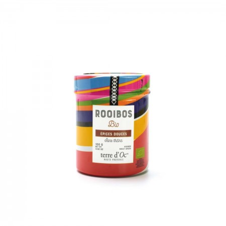 HERBATKA ROOIBOS & PRZYPRAWY BIO 100 g - TERRE D'OC