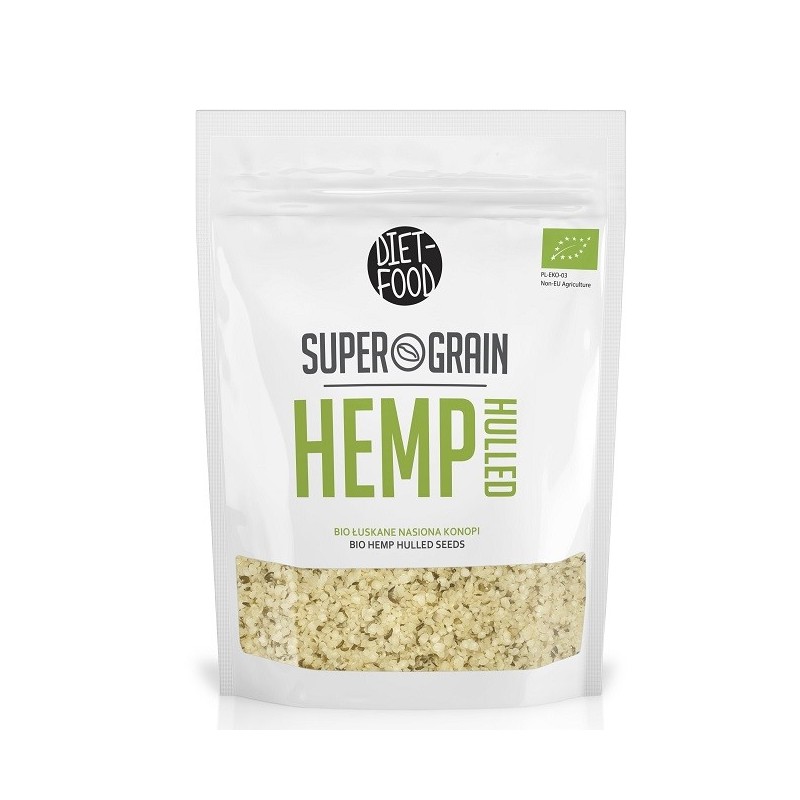Łuskane nasiona konopi BIO 200g