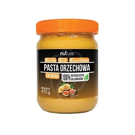 Pasta orzechowa kremowa 470g