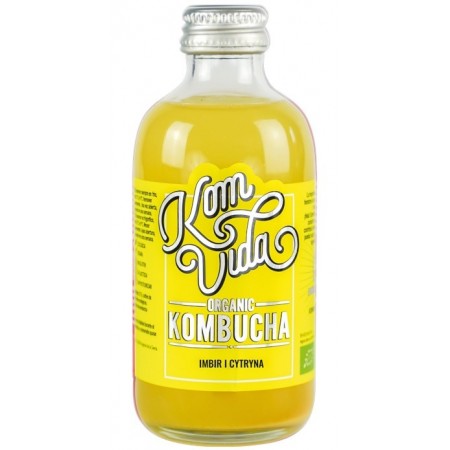 Kombucha Cytryna i Imbir BIO 250ml
