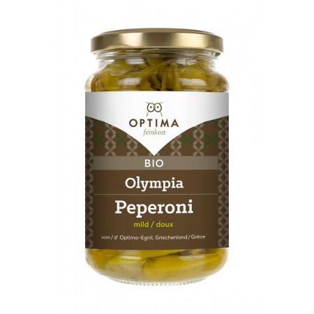 Papryczki pepperoni zielone w zalewie BIO 350 g/ 180 g