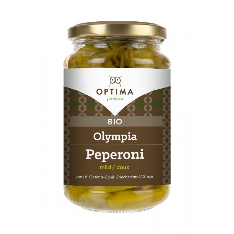 Papryczki pepperoni zielone w zalewie BIO 350 g/ 180 g