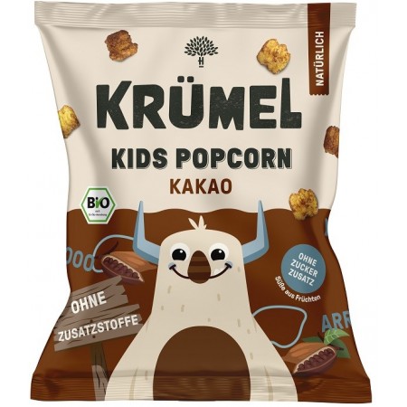 Chrupki popcorn dla dzieci z kakao BIO 20 g