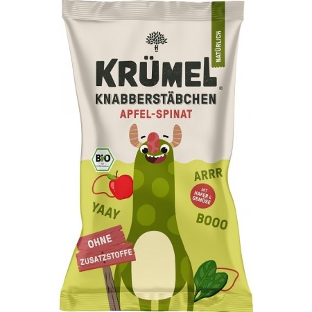 Paluszki dla dzieci jabłko-szpinak BIO 60 g