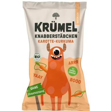 Paluszki dla dzieci marchew-kurkuma BIO 60 g