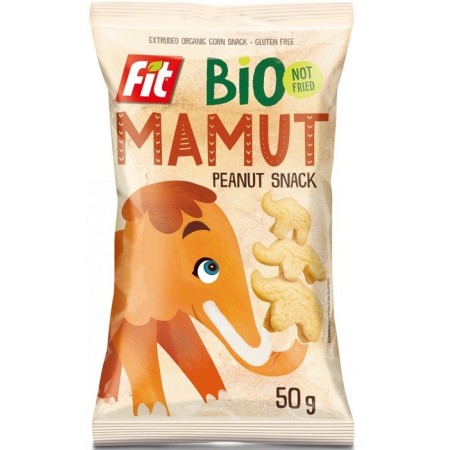 Chrupki kukurydziane o smaku orzechowym BEZGL. BIO 50 g Bio Mamut