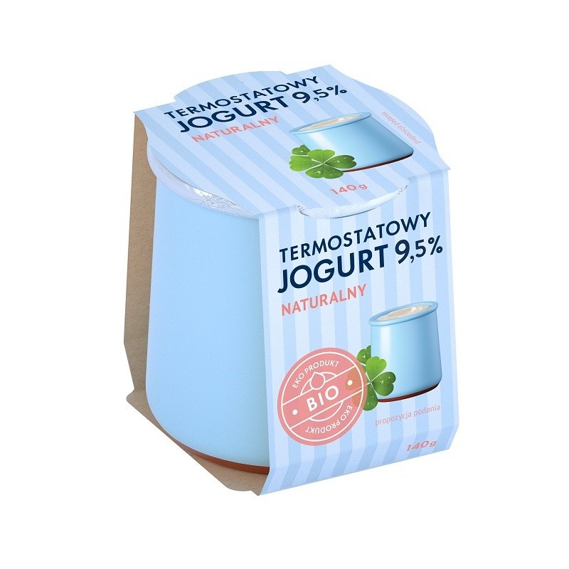 Jogurt Termostatowy Naturalny 9,5% BIO 140 g
