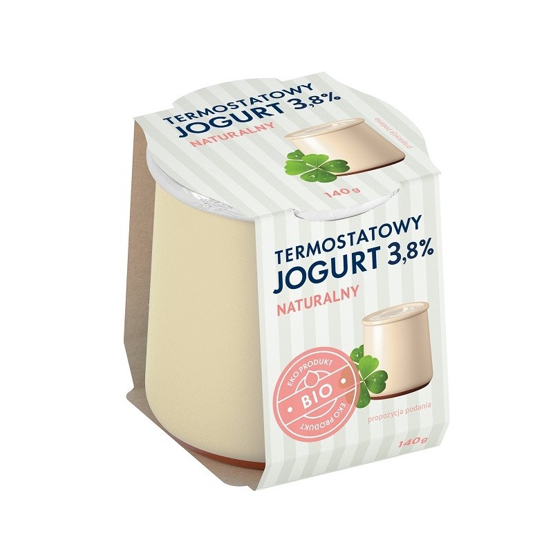 Jogurt Termostatowy Naturalny 3,8% BIO 140 g