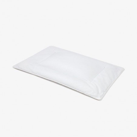 PODUSZKA DO SPANIA Z ŁUSKĄ GRYKI DLA DZIECI 1 - 4  LAT BIAŁA (40 x 60 cm) - PLANTULE PILLOWS