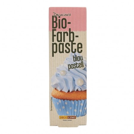 BARWNIK SPOŻYWCZY W KOLORZE PASTELOWYM NIEBIESKIM BIO 25 g - DEKOBACK