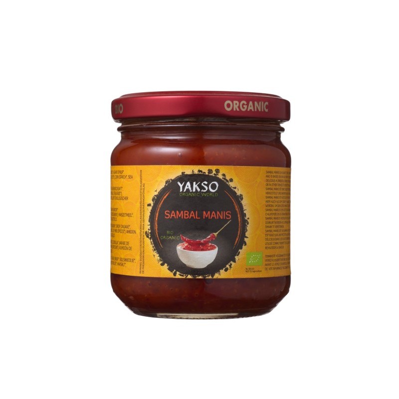 SOS CHILI SAMBAL MANIS BIO 200 g - YAKSO