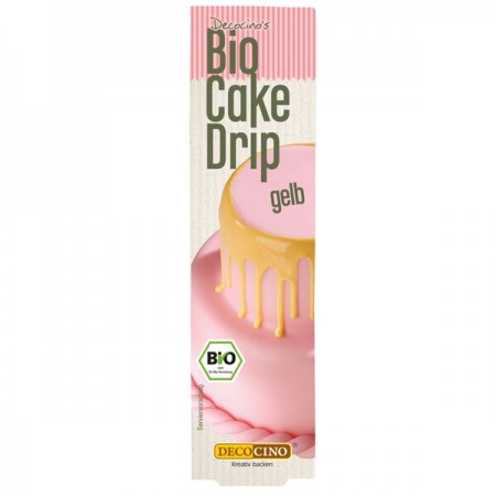 POLEWA CUKIERNICZA ŻÓŁTA BIO 40 g - DEKOBACK