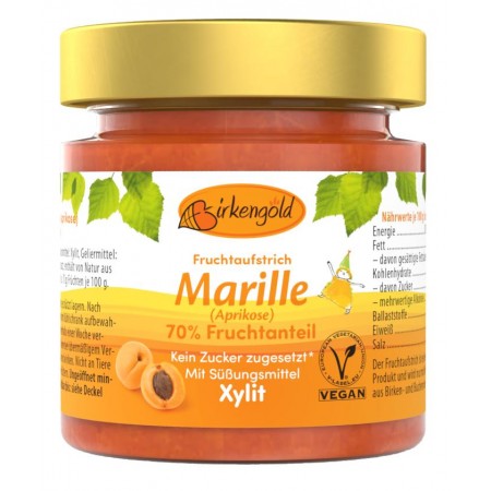 MUS MORELOWY BEZ DODATKU CUKRU 200 g - BIRKENGOLD