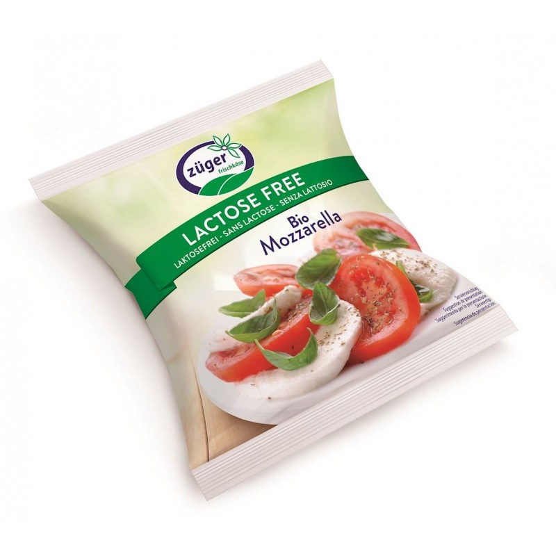 MOZZARELLA KULKA O OBNIŻONEJ ZAWARTOŚCI LAKTOZY BIO 235 g (100 g) - ZUGER