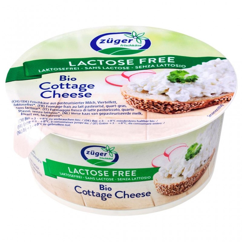 SEREK WIEJSKI O OBNIŻONEJ ZAWARTOŚCI LAKTOZY BIO 150 g - ZUGER