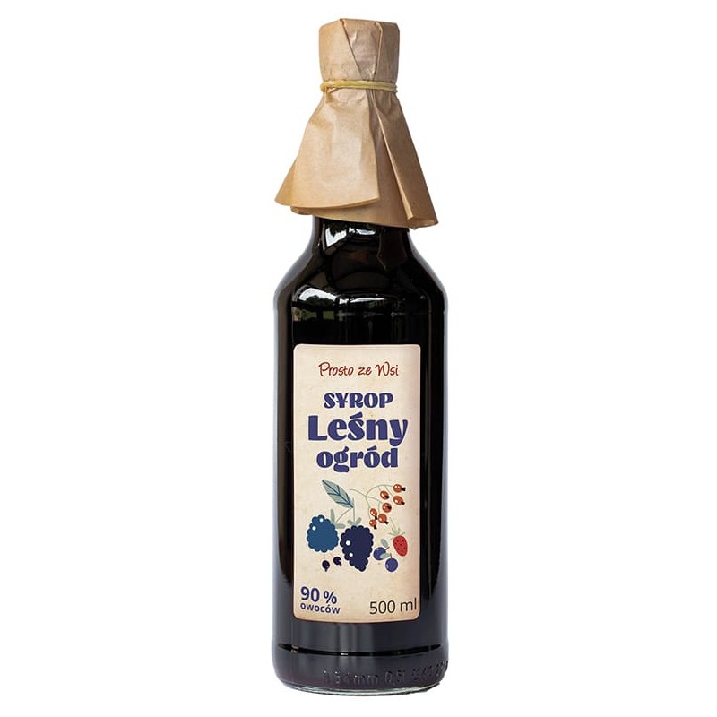 SYROP LEŚNY OGRÓD 500 ml - PROSTO ZE WSI