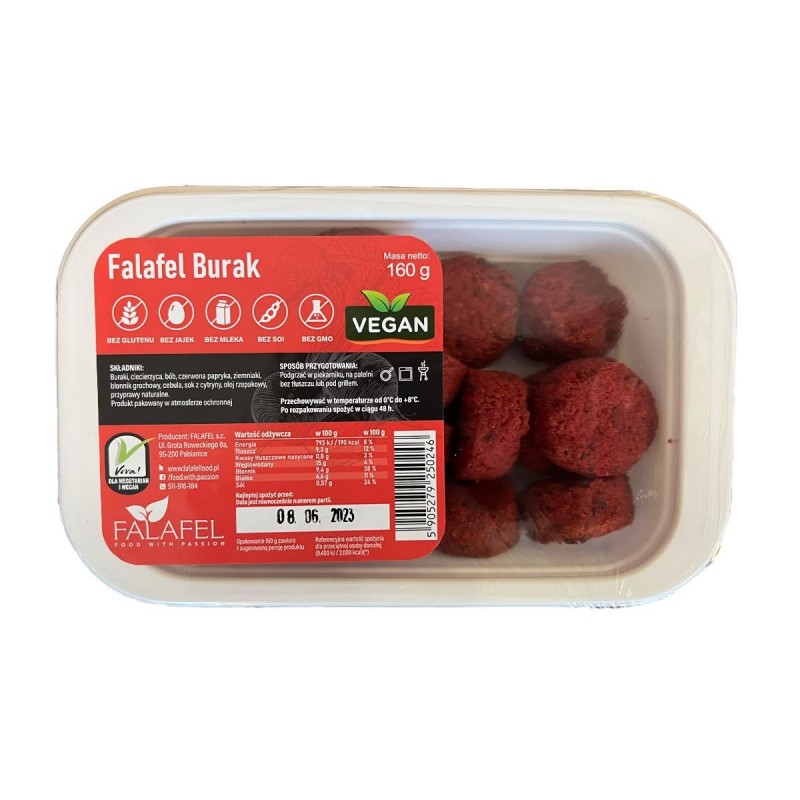 FALAFEL BURAK BEZGLUTENOWY 160 g - FALAFEL