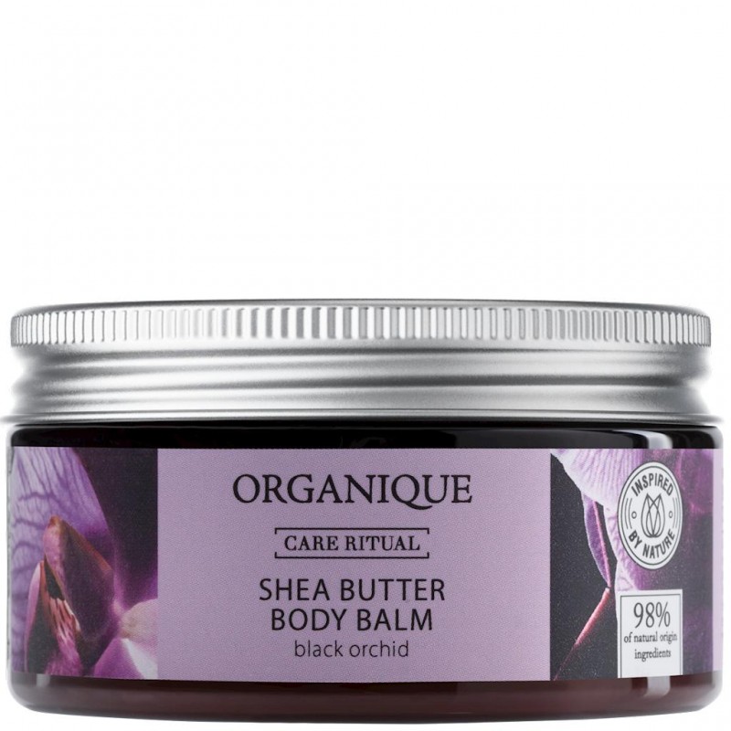 BALSAM DO CIAŁA Z MASŁEM SHEA BLACK ORCHID 100 ml - ORGANIQUE