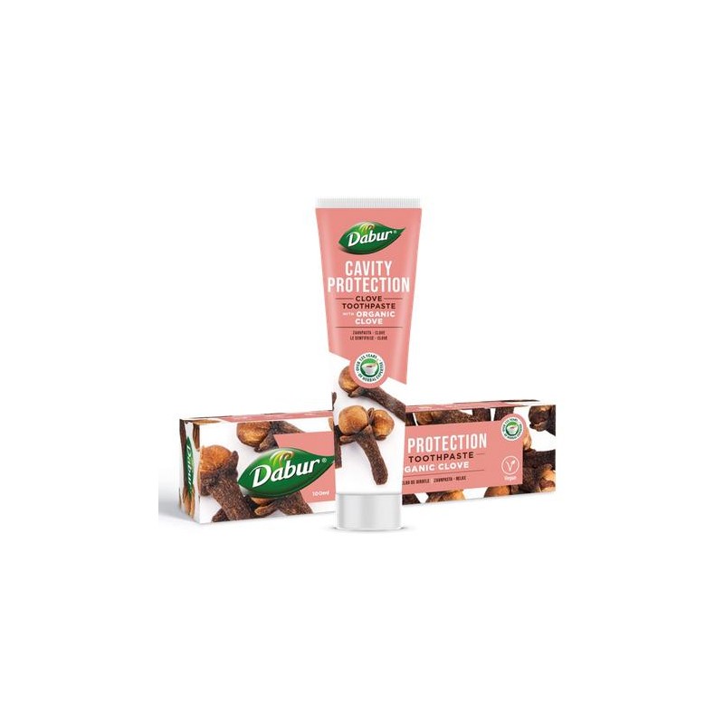 PASTA DO ZĘBÓW PRZECIWPRÓCHNICZA Z GOŹDZIKIEM 100 ml - DABUR