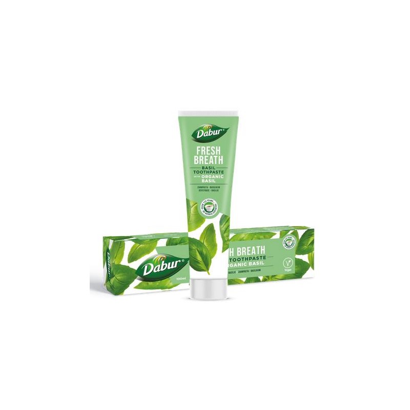 PASTA DO ZĘBÓW ŚWIEŻY ODDECH Z BAZYLIĄ 100 ml - DABUR