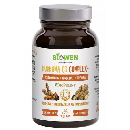 KAPSUŁKI NA WSPARCIE WĄTROBY HEPA STRONG COMPLEX+ 90 szt. - HEMPKING (BIOWEN)