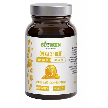 OMEGA 3 FORTE 90 KAPSUŁEK - HEMPKING (BIOWEN)