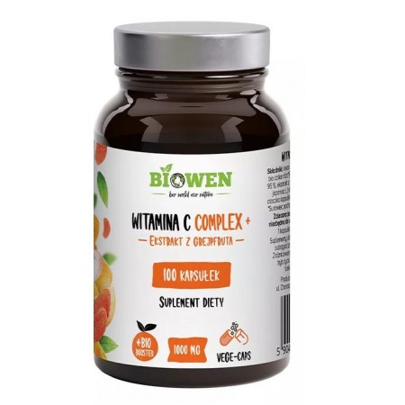 WITAMINA C COMPLEX+ 100 KAPSUŁEK - HEMPKING (BIOWEN)