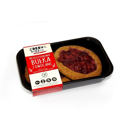 BUŁKA Z OWOCAMI 300 g - ZDROWA MICHA (NA ZAMÓWIENIE)