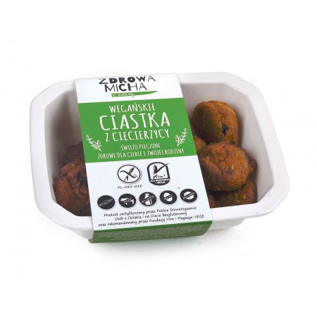 CIASTKA Z CIECIERZYCY BEZGLUTENOWE 140 g - ZDROWA MICHA (NA ZAMÓWIENIE)