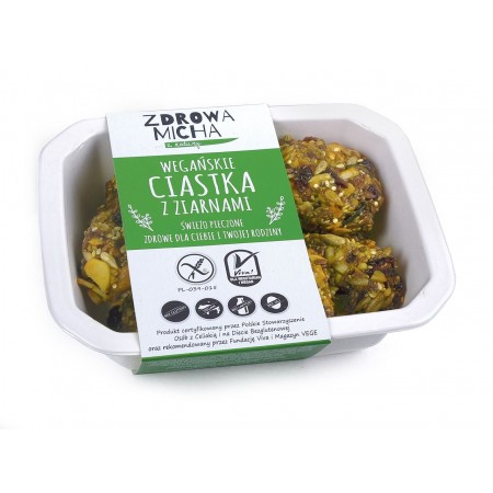 CIASTKA Z ZIARNAMI BEZGLUTENOWE 150 g - ZDROWA MICHA (NA ZAMÓWIENIE)